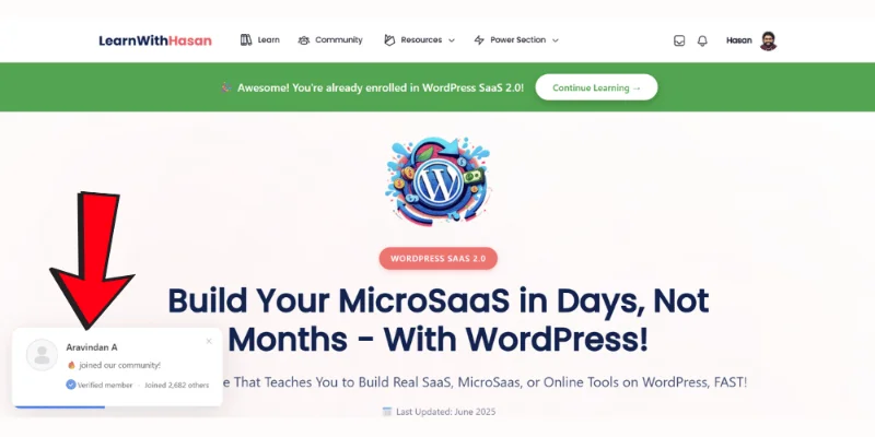 social popup on wordpress without plugin