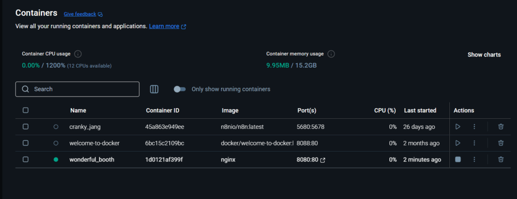 Docker Containers
