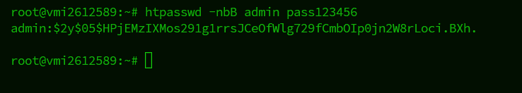 Adding new user for Docker Registry on Coolify