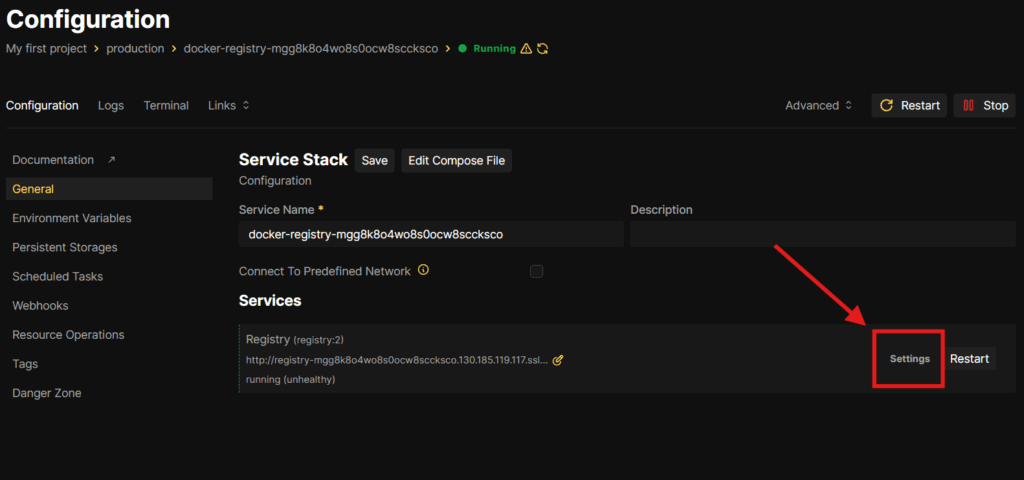 Coolify Configuration