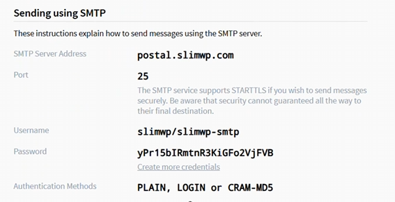 Test your postal mail server