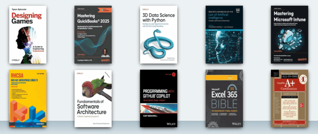 E-Books collection screenshot