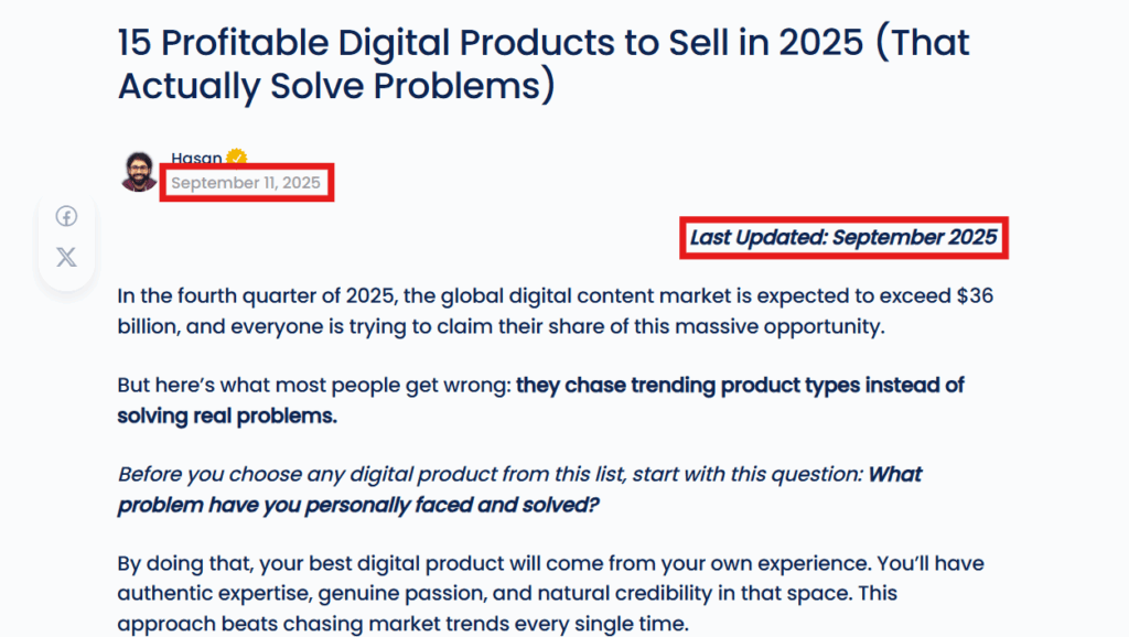 15 profitable digital products blog optimized for AIO