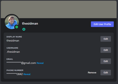 discord profile